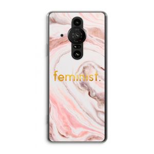 Feminist: Sony Xperia Pro-I Transparant Hoesje