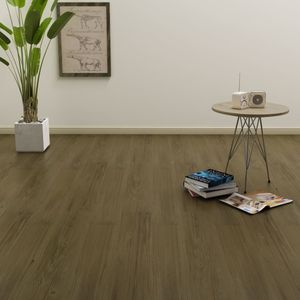 VidaXL Vloerplanken zelfklevend 4,46 m² 3 mm pvc bruin