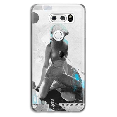 I will not feel a thing: LG V30 Transparant Hoesje