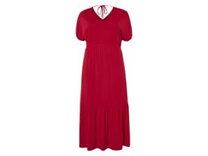 esmara Dames jurk - plus size (Rood, XXL (52/54))