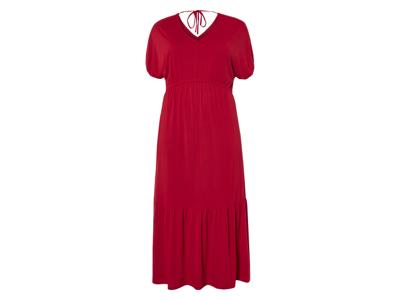 esmara Dames jurk - plus size (Rood, 3XL (56/58))