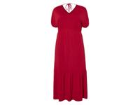 esmara Dames jurk - plus size (Rood, XXL (52/54)) esmara Dames jurk - plus size (Rood, XXL (52/54))