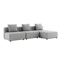 Cobana Lounge Sofa - 4-zitsbank incl. kussens