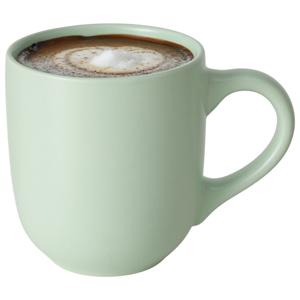 Koffiemokken Paris - 1x stuks - Keramiek - mintgroen - 300 ml - 8 x 10 cm