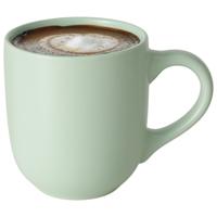 Koffiemokken Paris - 1x stuks - Keramiek - mintgroen - 300 ml - 8 x 10 cm