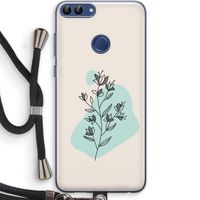 Violets are blue: Huawei P Smart (2018) Transparant Hoesje met koord