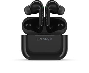 Lamax Clips1 In Ear headset Bluetooth Stereo Zwart Indicator voor batterijstatus, Headset, Oplaadbox, Volumeregeling, Mono, Bestand tegen zweet, Touchbesturing