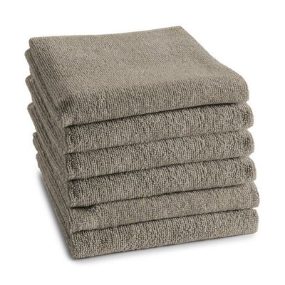 DDDDD DDDDD Keukendoek Logo 50x55 Taupe