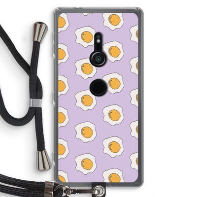 Bacon to my eggs #1: Sony Xperia XZ2 Transparant Hoesje met koord