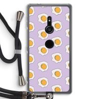Bacon to my eggs #1: Sony Xperia XZ2 Transparant Hoesje met koord