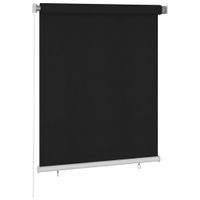 VidaXL Rolgordijn voor buiten 125(b)x140(h) cm zwart - thumbnail