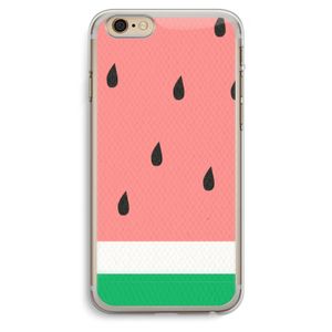 Watermeloen: iPhone 6 Plus / 6S Plus Transparant Hoesje