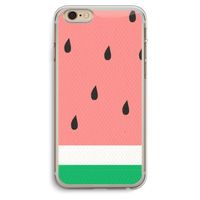 Watermeloen: iPhone 6 Plus / 6S Plus Transparant Hoesje