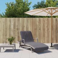 VidaXL Strandhanddoeken 2 st 400 g/m² 75x200 cm stof antracietkleurig