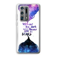 Stars quote: Huawei P40 Pro Plus Transparant Hoesje