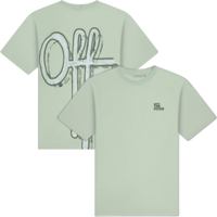 Off The Pitch - Landscape Regular Fit T-Shirt - Mint
