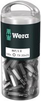 Wera 867/1 z torx® diy 100, tx 20 x 25 mm (100 bits pro box) - 1 stuk(s) - 05072448001