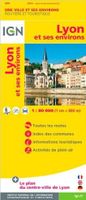 Wegenkaart - landkaart - Fietskaart - Stadsplattegrond Lyon | IGN - Institut Géographique National