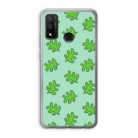 Groene blaadjes: Huawei P Smart (2020) Transparant Hoesje