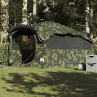 VidaXL Tunneltent 6-persoons waterdicht camouflage