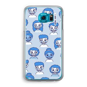 Gezichtjes: Samsung Galaxy S6 Transparant Hoesje