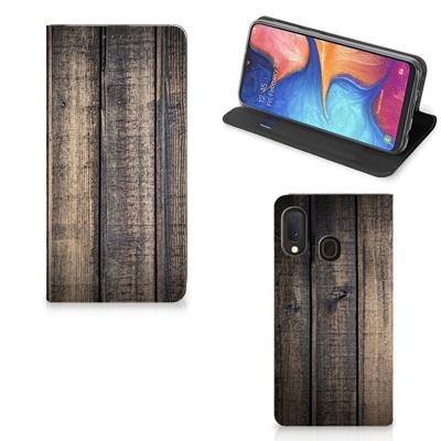 Samsung Galaxy A20e Book | Wallet Case | Steigerhout