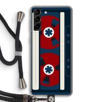 Here's your tape: Samsung Galaxy S21 Plus Transparant Hoesje met koord