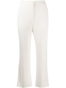 Roberto Cavalli pantalon évasé court - Blanc