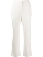 Roberto Cavalli pantalon évasé court - Blanc