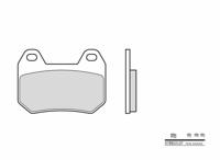 BREMBO Remblokken, voor de moto, Road Organisch 07BB2507