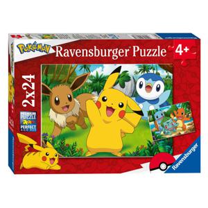 Ravensburger Puzzel Pikachu en zijn Vrienden 2x24 stuks