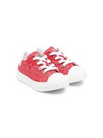 Givenchy Kids baskets à motif cachemire - Rouge