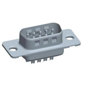 FCI SUB-D DE09P064HTXLF D-sub male connector 180 ° Aantal polen: 9 Soldeerkelk 1 stuk(s)