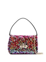 Furla mini sac à sequins brodés - Noir