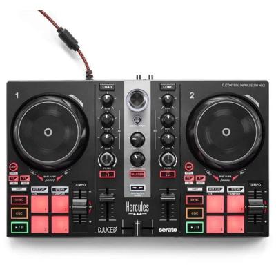 HERCULES DJ CONTROL INPULSE 200 MK2 - Ideale DJ-controller om te leren mixen - Inclusief software en tutorials