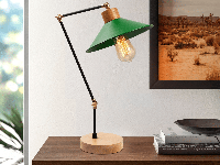Tafellamp MANORIA 1 lamp groen