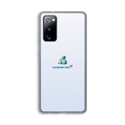 MSN: Samsung Galaxy S20 FE / S20 FE 5G Transparant Hoesje
