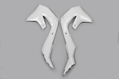 UFO PLAST Radiator covers ufo kawasaki white
