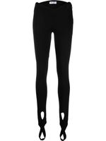 The Attico legging fuseau à taille haute - Noir - thumbnail