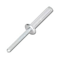 Gesipa 1433502 Popnagel (Ø x l) 5 mm x 10 mm Staal Aluminium Aluminium 500 stuk(s)