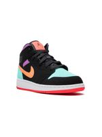 Jordan Kids baskets Air Jordan 1 Mid GS - Noir - thumbnail