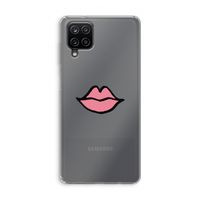Kusje: Samsung Galaxy A12 Transparant Hoesje