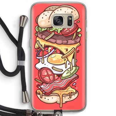 Diet Coke Please: Samsung Galaxy S7 Transparant Hoesje met koord