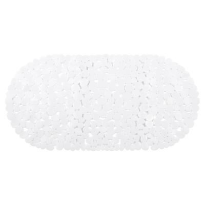 Differnz Lapis inlegmat bad - 100% PVC - anti-slip laag - 70 x 35 cm - wit
