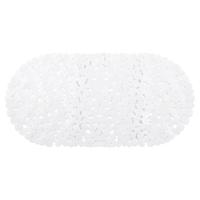 Differnz Lapis inlegmat bad - 100% PVC - anti-slip laag - 70 x 35 cm - wit