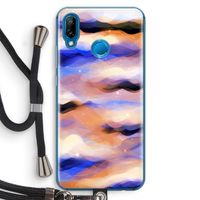 Donkere Wolken: Huawei P20 Lite Transparant Hoesje met koord