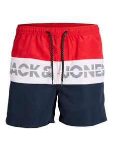 Jack & Jones Jack & Jones Plus Size Zwemshorts Jongens COLORBLOCK Chinese Red