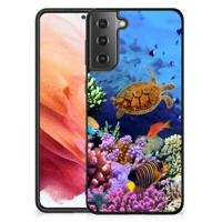 Samsung Galaxy S21 Dierenprint Telefoonhoesje Vissen Samsung Galaxy S21 Dierenprint Telefoonhoesje Vissen