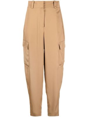 JOSEPH pantalon cargo à taille haute - Tons neutres