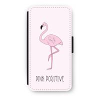 Pink positive: iPhone 7 Plus Flip Hoesje - thumbnail